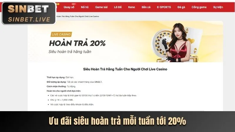 Thưởng nạp lại hàng ngày